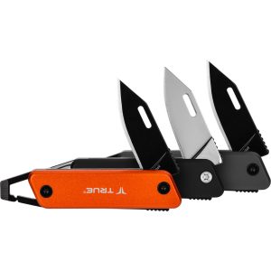 TRUE UTILITY Taschenmesser Key Chain Knife Mini Tool Messer Schlüsselanhänger Farbe: schwarz