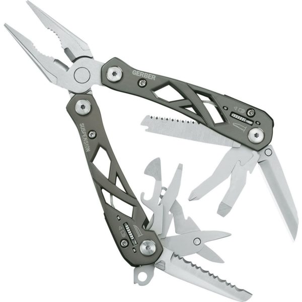 GERBER Multi Tool Suspension -Multifunktionswerkzeug Taschenmesser Werkzeug Etui