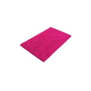 PANA® Kuscheliger Chenille Badvorleger • Badematte • Badteppich • Duschvorleger • 60x100 cm • Rutschfester Badeteppich • Ökotex zertifiziert... Fuchsia