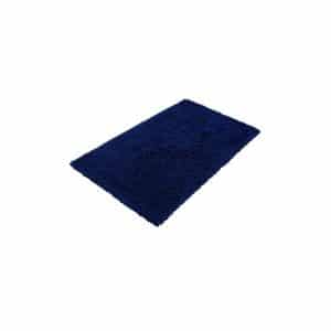 PANA® Kuscheliger Chenille Badvorleger • Badematte • Badteppich • Duschvorleger • 60x100 cm • Rutschfester Badeteppich • Ökotex zertifiziert... Blau