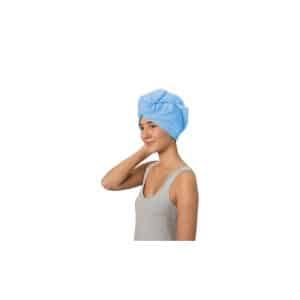 PANA® Haarturban • Haar-Handtuch • Handtuch Turban • mit Pflegeölen imprägniert und Knopfverschluss • ca. 64 x 23 cm • versch. Farben und Öle... 1er Pack