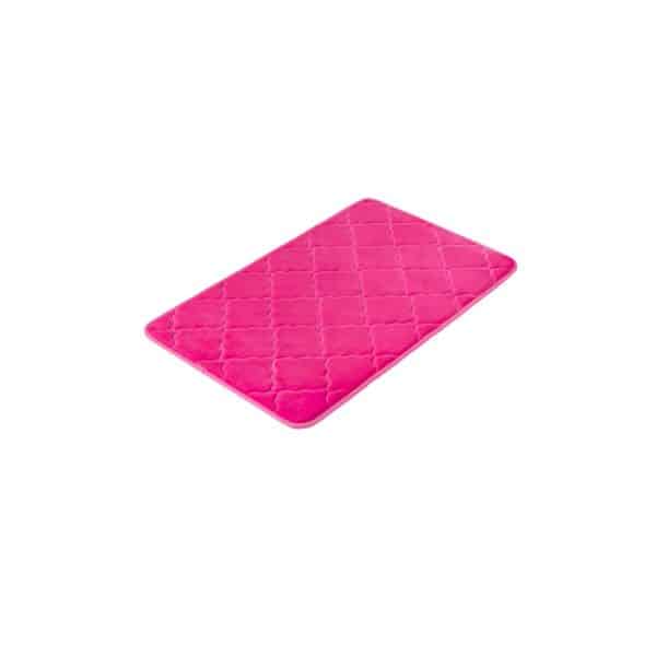 PANA® Memoryschaum Badematte • Badvorleger 50 x 80 cm • Badteppich • Duschvorleger • Viskoelastische Badematte • versch. Farben... Fuchsia