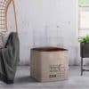 WOMO-DESIGN Quadratischer Sitzhocker Atlanta