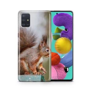 Schutzhülle für ZTE Blade A51 Motiv Handy Hülle Silikon Tasche Case Cover Neu... Eichhörnchen