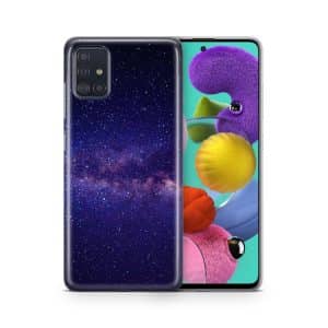 Schutzhülle für ZTE Blade A51 Motiv Handy Hülle Silikon Tasche Case Cover Neu... Sternenhimmel