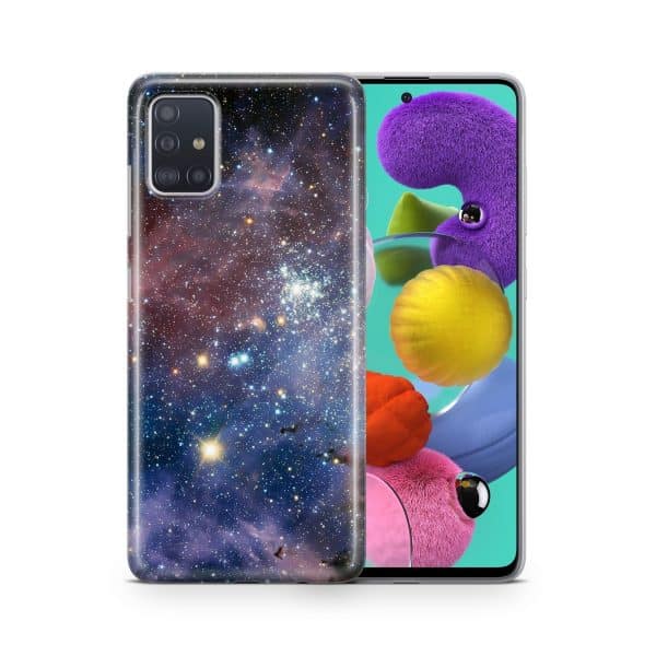 Schutzhülle für ZTE Blade A51 Motiv Handy Hülle Silikon Tasche Case Cover Neu... Universum