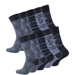 Cotton Prime® 10 Paar Baumwoll-Socken MARITIM
