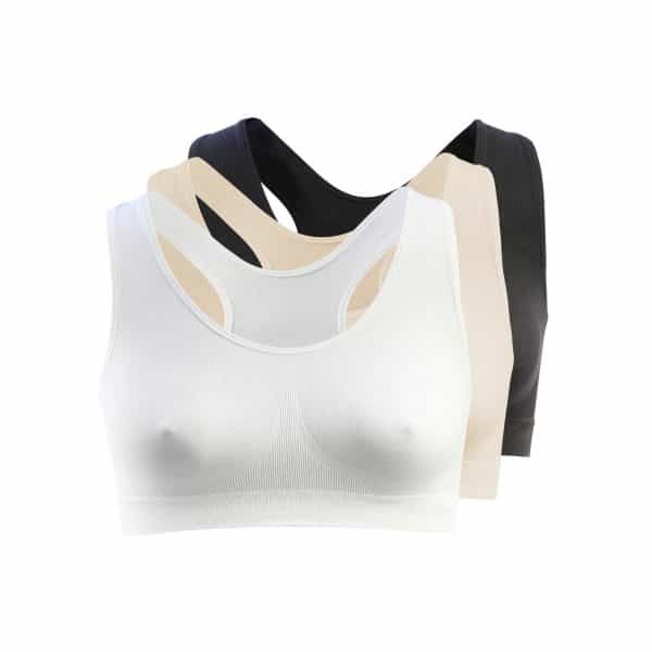 Yenita® Seamless Bustier 3er Set Wohlfühl-BH