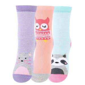 Cotton Prime® 6 Paar Kinder Socken - Tiermotive