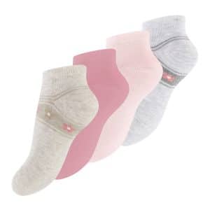 Cotton Prime® 8 Paar Kinder Sneaker Socken Sweet Flower