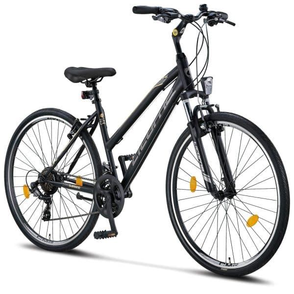 Licorne Bike Life-L-V Premium Trekking Bike in 28 Zoll - Fahrrad für Jungen