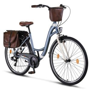 Licorne Bike Stella Plus Premium City Bike in 28 Zoll Aluminium Fahrrad für Mädchen