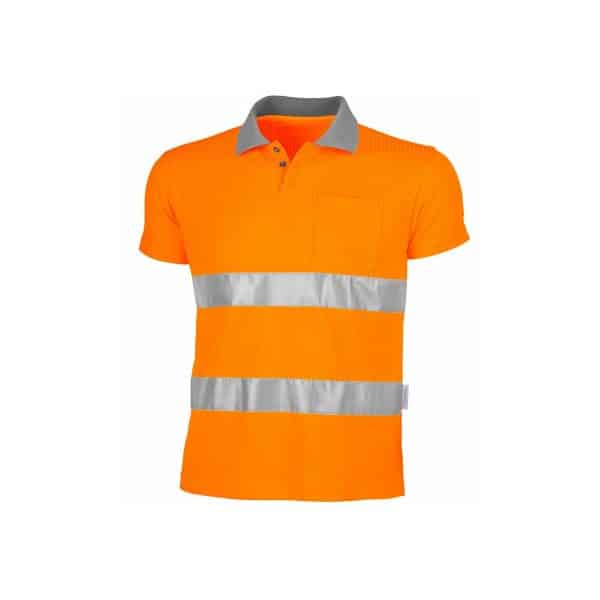 Qualitex Polo-Shirt Poloshirt "signal"