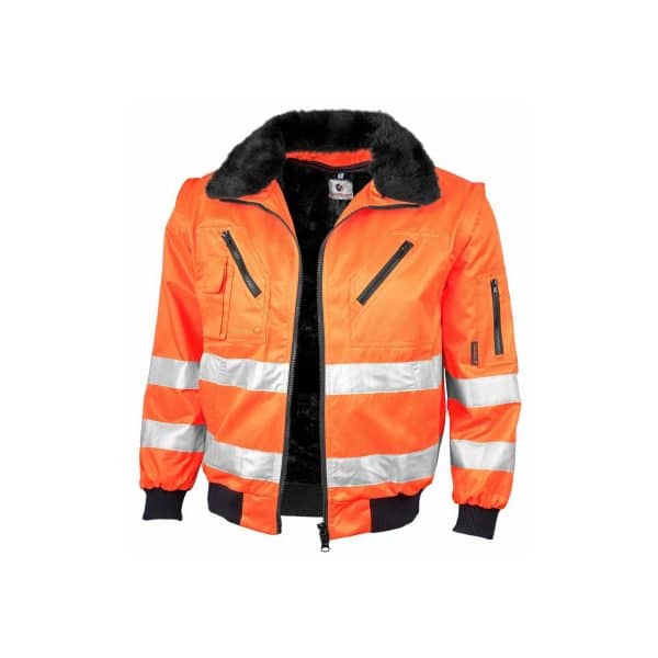 Qualitex Pilotenjacke Pilotenjacke "signal"