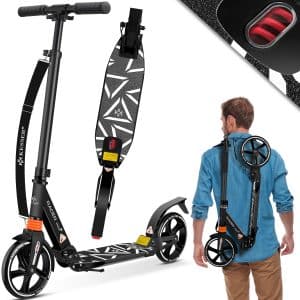 KESSER® Cityroller Scooter 205mm Räder PU Big Wheel - Pro-S Tretroller mit Doppel Federung