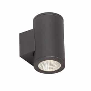 AEG Lampe Argo LED Außenwandleuchte 2flg anthrazit   2x 6W LED integriert (COB)