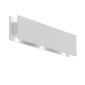 AEG Lampe Court LED Außenwandleuchte weiß   1x 8.4W LED integriert (SMD-Chip)