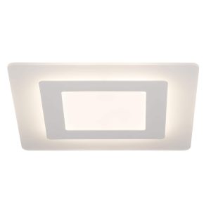 AEG Lampe Xenos LED Deckenleuchte 35x35cm weiß   1x 30W LED integriert (SMD-Chip)