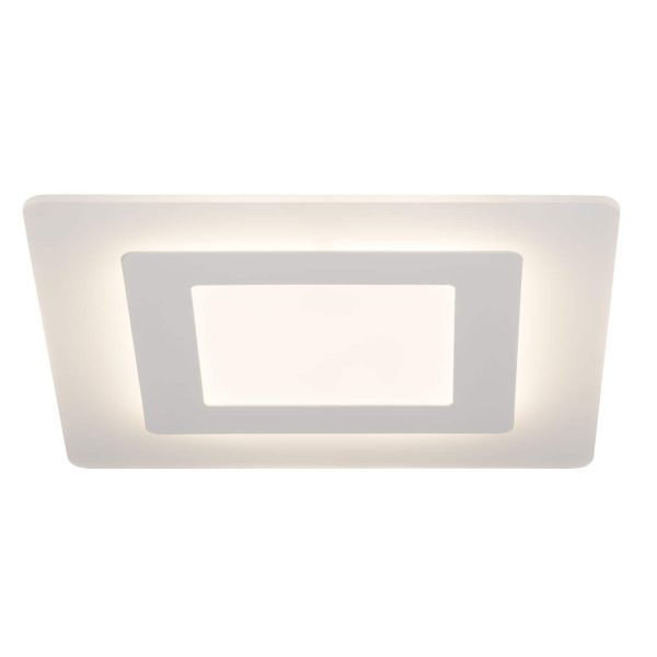 AEG Lampe Xenos LED Deckenleuchte 35x35cm weiß   1x 30W LED integriert (SMD-Chip)