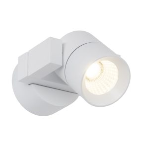 AEG Lampe Kristos LED Außenwandspot weiß   1x 4W LED integriert (COB-Chip)