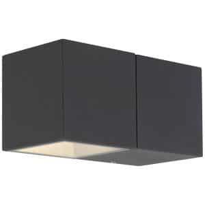 AEG Lampe Daveen LED Außenwandleuchte 1flg anthrazit   1x 5.6W LED integriert (COB)