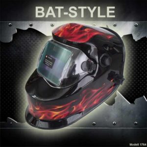 Mauk Automatik Schweißhelm Serie "Bat-Style" Modell "Flamme"