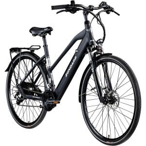 Zündapp Z810 700c Damen E-Bike Trekkingrad Pedelec 28 Zoll E-Trekkingrad Fahrrad Trekking Bike StVZO... schwarz