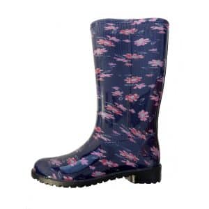 WKTEX Damen Regenstiefel Gummistiefel Gr. 42 Blau