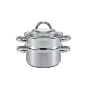 SSW Vitalo Dampfgarer Dampfkochtopf Kochtopf Edelstahl Ø 16 cm 1