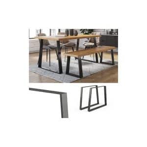 Vicco Loft Tischkufen Trapez 72cm Tischbeine DIY Tischgestell Esstisch Möbelfüße