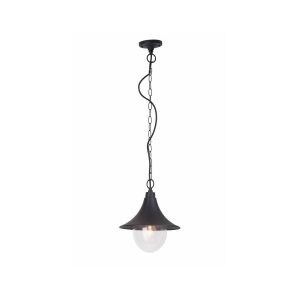 BRILLIANT Lampe Berna Außenpendelleuchte schwarz   1x A60