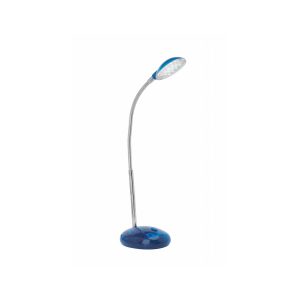 BRILLIANT Lampe Timmi LED Tischleuchte transparent/blau   1x 2W LED integriert