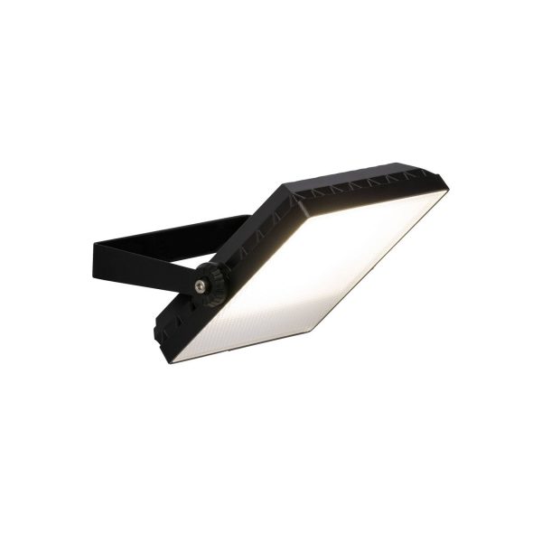 BRILLIANT Lampe Dryden LED Außenwandstrahler 16cm schwarz   1x 20W LED integriert (SMD)