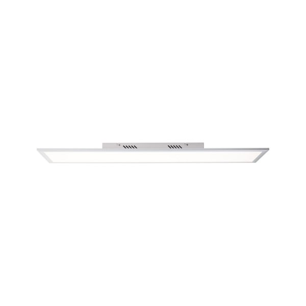 Brilliant   Flat LED Deckenaufbau-Paneel 100x25cm silber   1x LED integriert