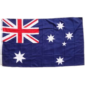 XXL Flagge Australien 250 x 150 cm Fahne mit 3 Ösen 100g/m² Stoffgewicht