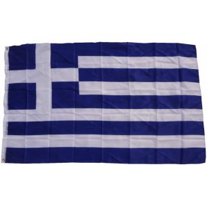 XXL Flagge Griechenland 250 x 150 cm Fahne mit 3 Ösen 100g/m² Stoffgewicht