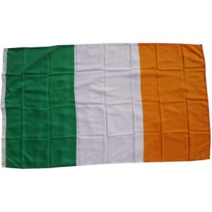 XXL Flagge Irland 250 x 150 cm Fahne mit 3 Ösen 100g/m² Stoffgewicht