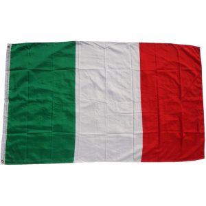 XXL Flagge Italien 250 x 150 cm Fahne mit 3 Ösen 100g/m² Stoffgewicht