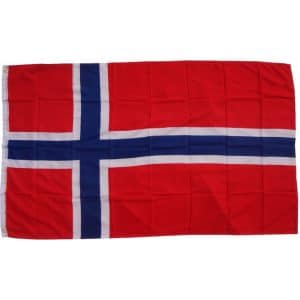 XXL Flagge Norwegen 250 x 150 cm Fahne mit 3 Ösen 100g/m² Stoffgewicht