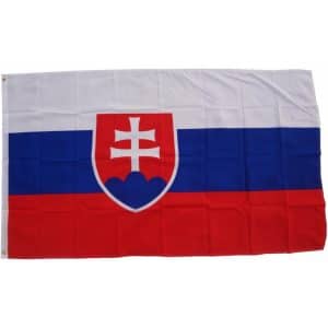 XXL Flagge Slowakei 250 x 150 cm Fahne mit 3 Ösen 100g/m² Stoffgewicht