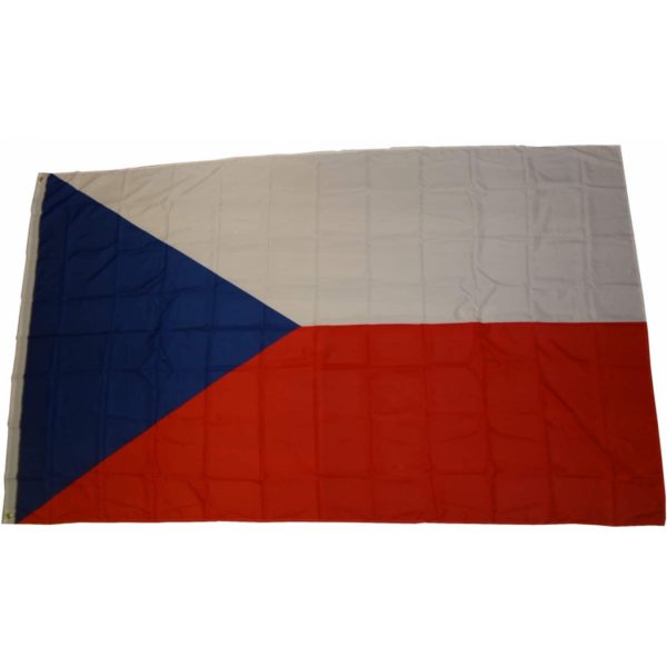 XXL Flagge Tschechien 250 x 150 cm Fahne mit 3 Ösen 100g/m² Stoffgewicht