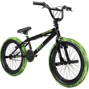 KS Cycling BMX Freestyle 20'' Fatt schwarz-grün