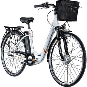 Zündapp Z510 E Bike Damenfahrrad ab 155 cm Rücktritt Pedelec 28 Zoll Fahrrad mit tiefem Einstieg Hollandrad mit 3 Gang Nabenschaltung StVZO