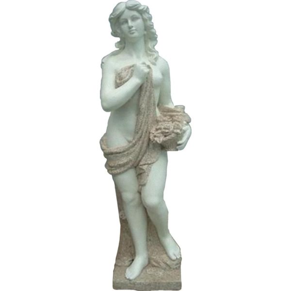 Gartenfigur Frau 110cm Garten Figur Deko Teichfigur Statue Skulptur Dekoration