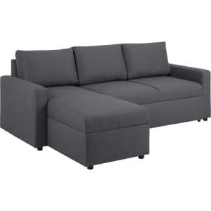 Sander Schlafsofa Ottomane grau Schlafcouch Couch Sofa Gästebett Wohnzimmer