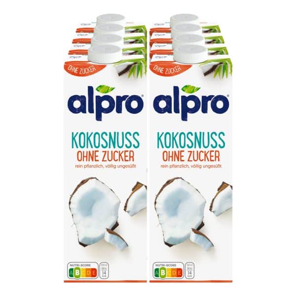 Alpro Kokosnussdrink ohne Zucker 1 Liter