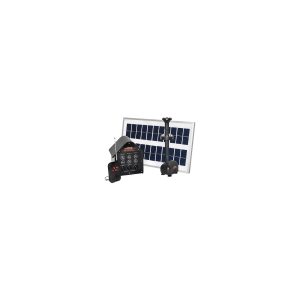 MAUK Solar- Teich- Pumpe Set mit LED und Remote Control