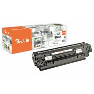 Peach C728bk Tonermodul bk ersetzt Canon CRG-728 bk