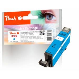 Peach C526C Druckerpatrone XL cy ersetzt Canon CLI-526C