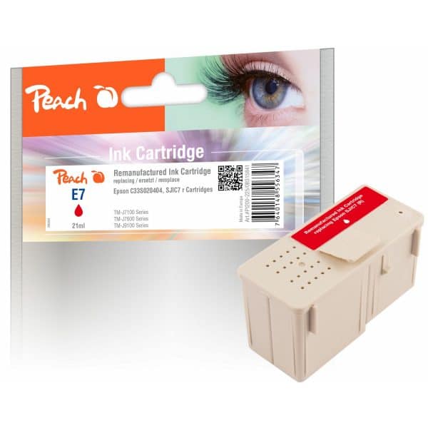 Peach ESJIC6/7 Druckerpatrone rd ersetzt Epson SJIC7R